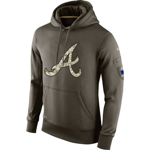 Atlanta Braves Nike Olive Salute To Service KO Performance Hoodie,We sell and wholesale Atlanta Braves Nike Olive Salute To Service KO Performance Hoodie on line form chian!